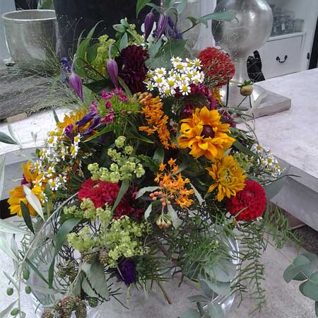 Sträuße, Gestecke, Arrangements